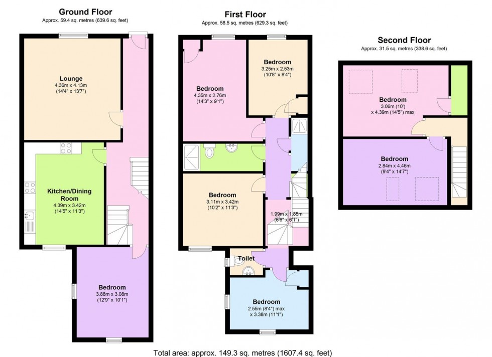 Floorplan for 16 Parkers Road, Broomhill