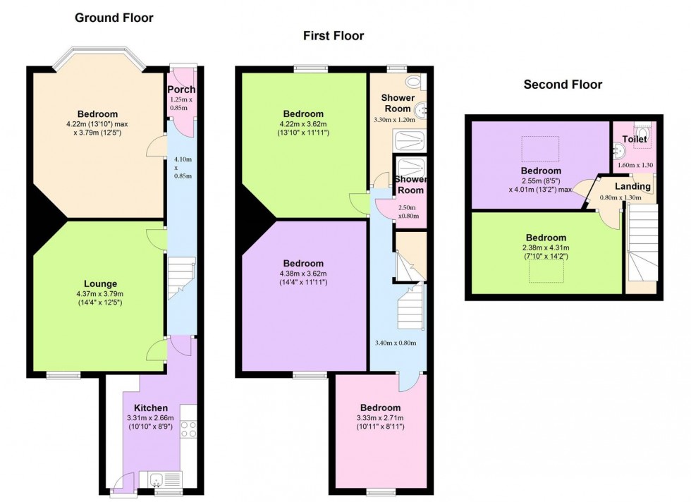 Floorplan for 25 Everton Road, Sheffield