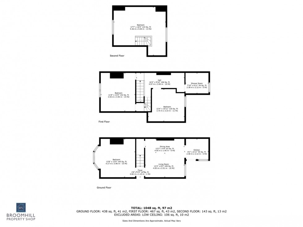 Floorplan for 6 Hoole Road, Broomhill