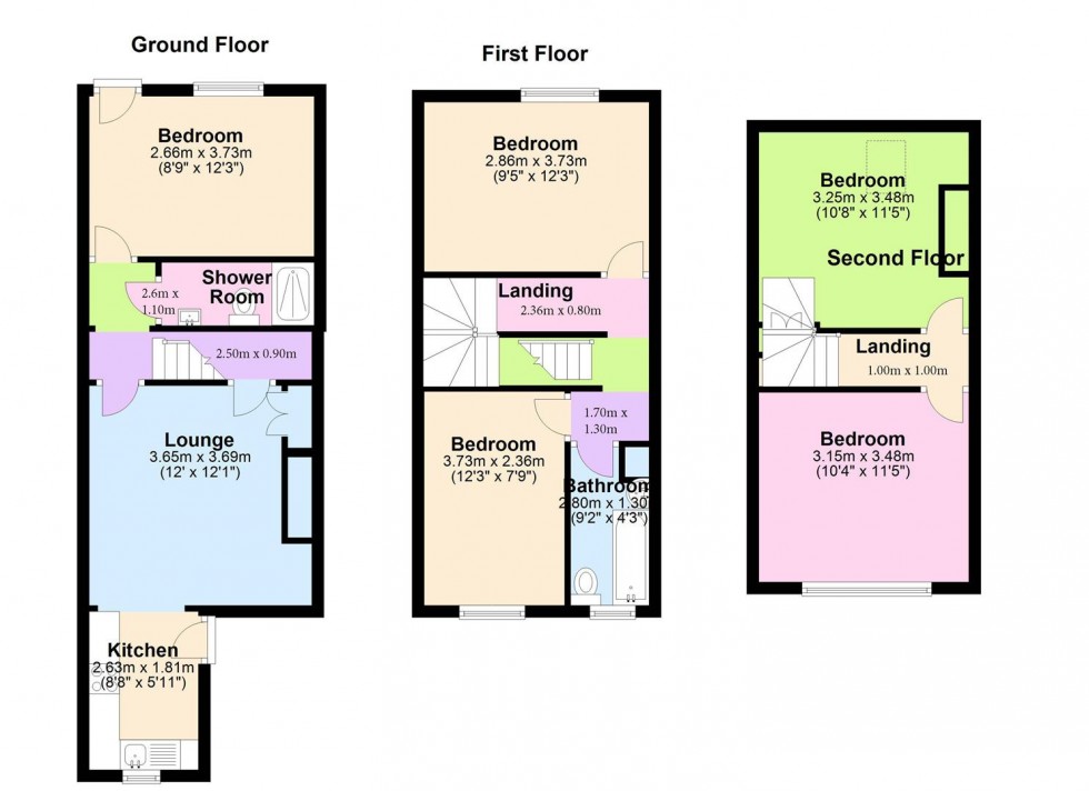 Floorplan for 139 Howard Road, Crookesmoor