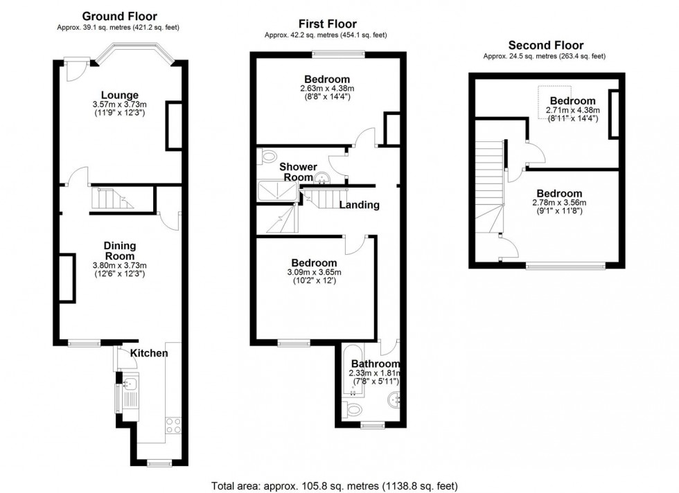 Floorplan for 164 Slinn Street, Crookes