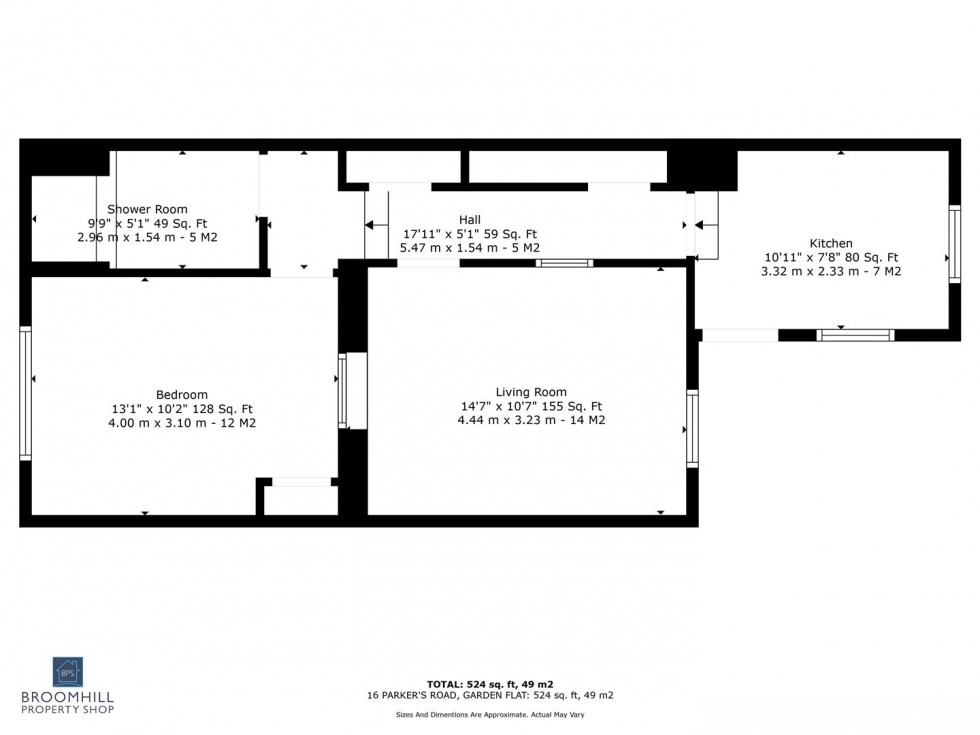 Floorplan for GF 16 Parkers Road, Broomhill