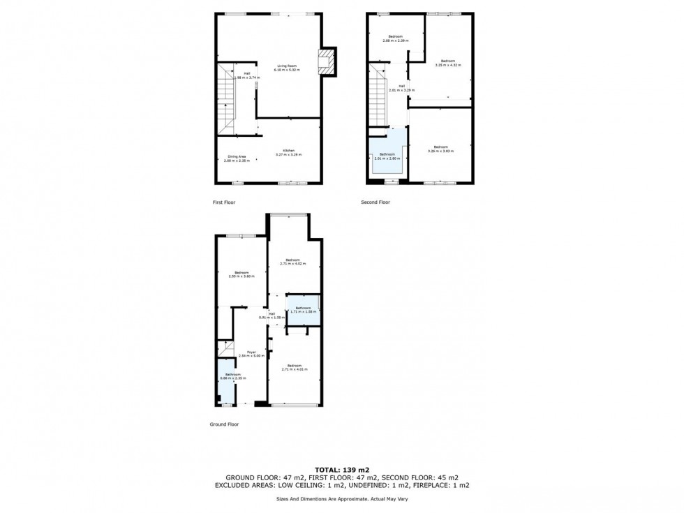 Floorplan for Sale Hill, Broomhill, Sheffield