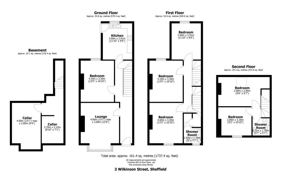 Floorplan for 3 Wilkinson Street