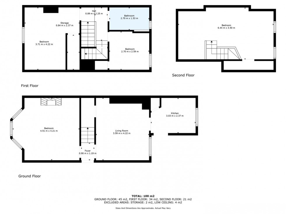 Floorplan for 17 Warrington Road, Crookesmoor, Sheffield