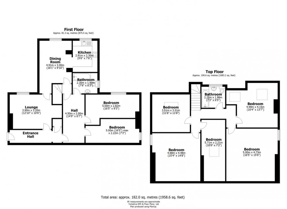 Floorplan for 10D Tapton House Road, Sheffield