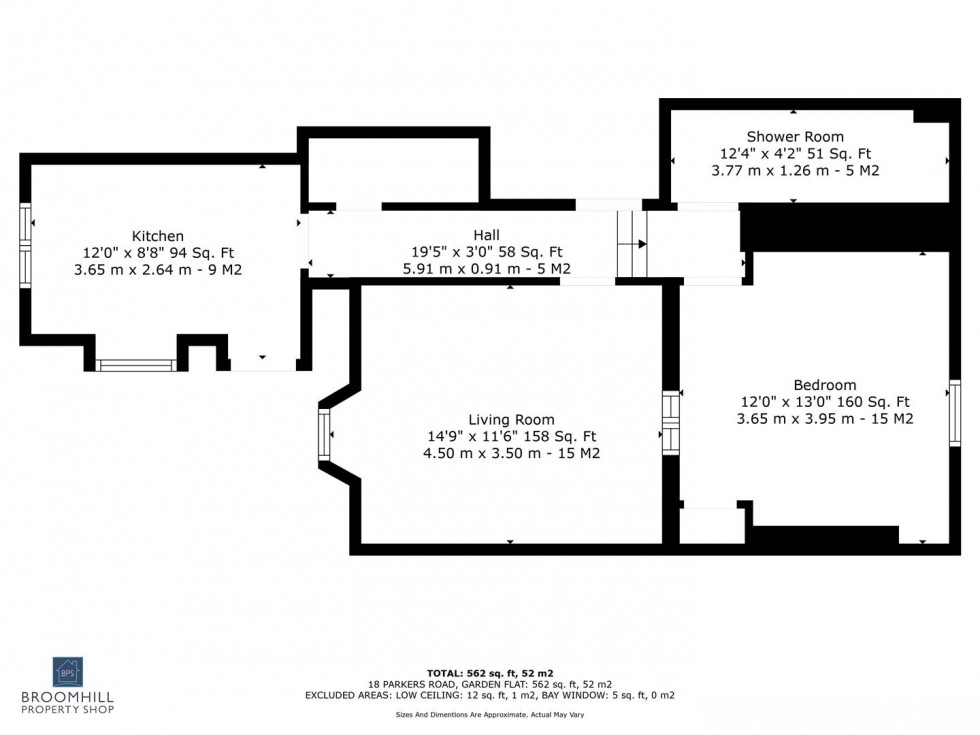 Floorplan for GF 18 Parkers Road, Broomhill